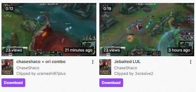 Clipsey Twitch Clip Downloader Chrom Extension
