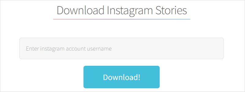 Story Saver Instagram Story Downloader